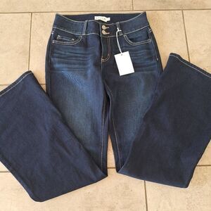 Cello‎ Blue Wide Leg Flare jeans size 5 (27- M)